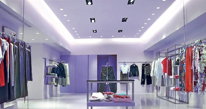 店铺空间装修灯光氛围(图1)