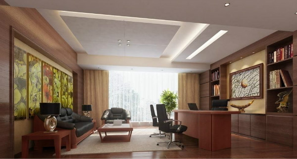 上海办公室空间装修布置都有哪些特点？(图1)